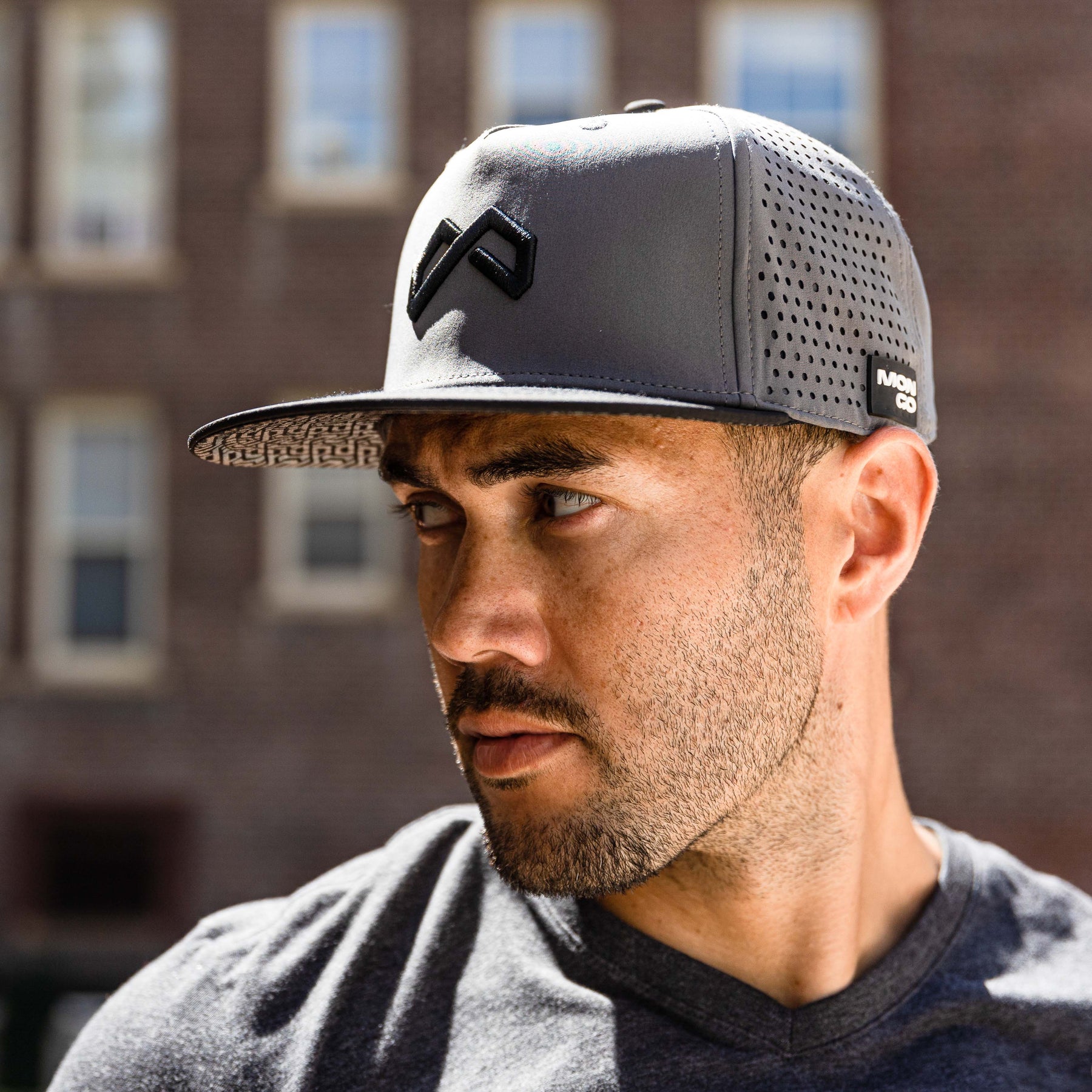 MONGO Hat XLS Performance Trucker - Gray