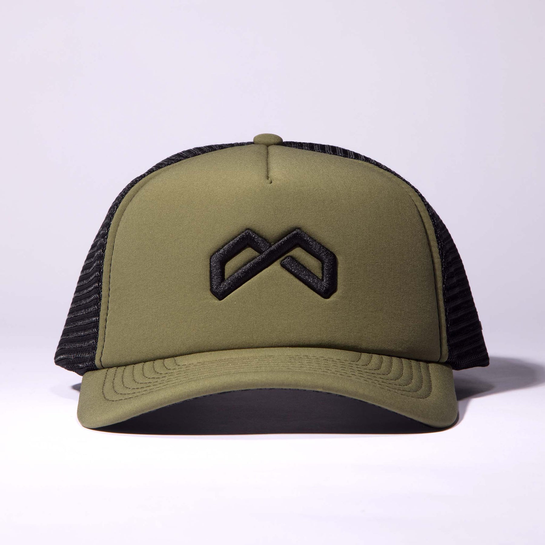 MONGO Hats XLS Foam Trucker - Green / Black