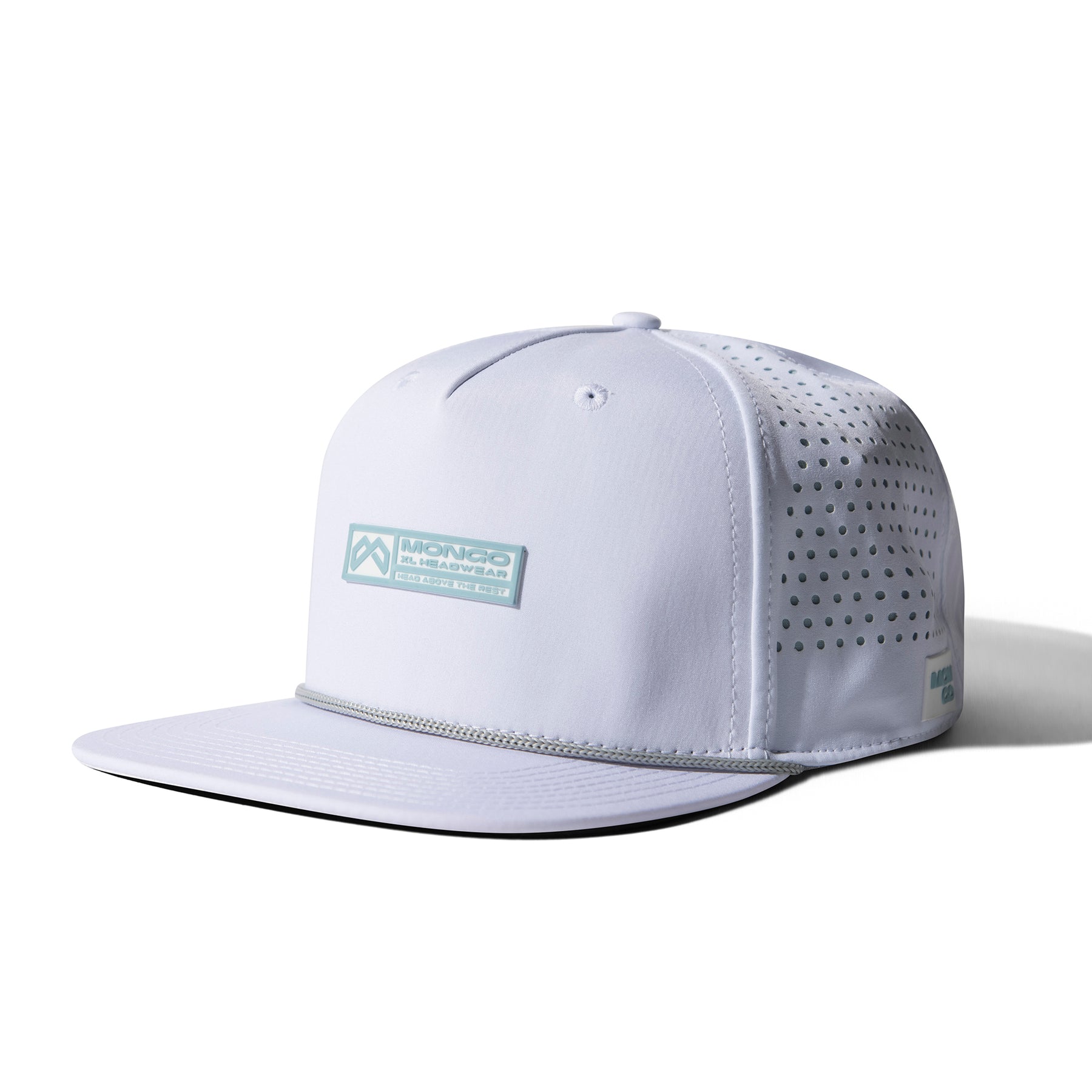 XL Performance Snapback Hat - White