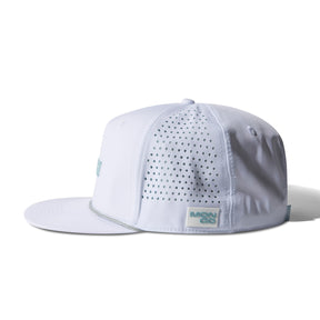 XL Performance Snapback Hat - White